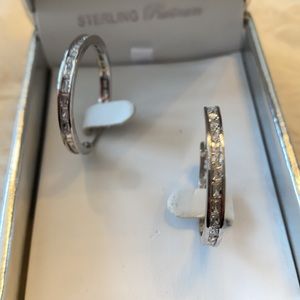 Crislu Silver earrings